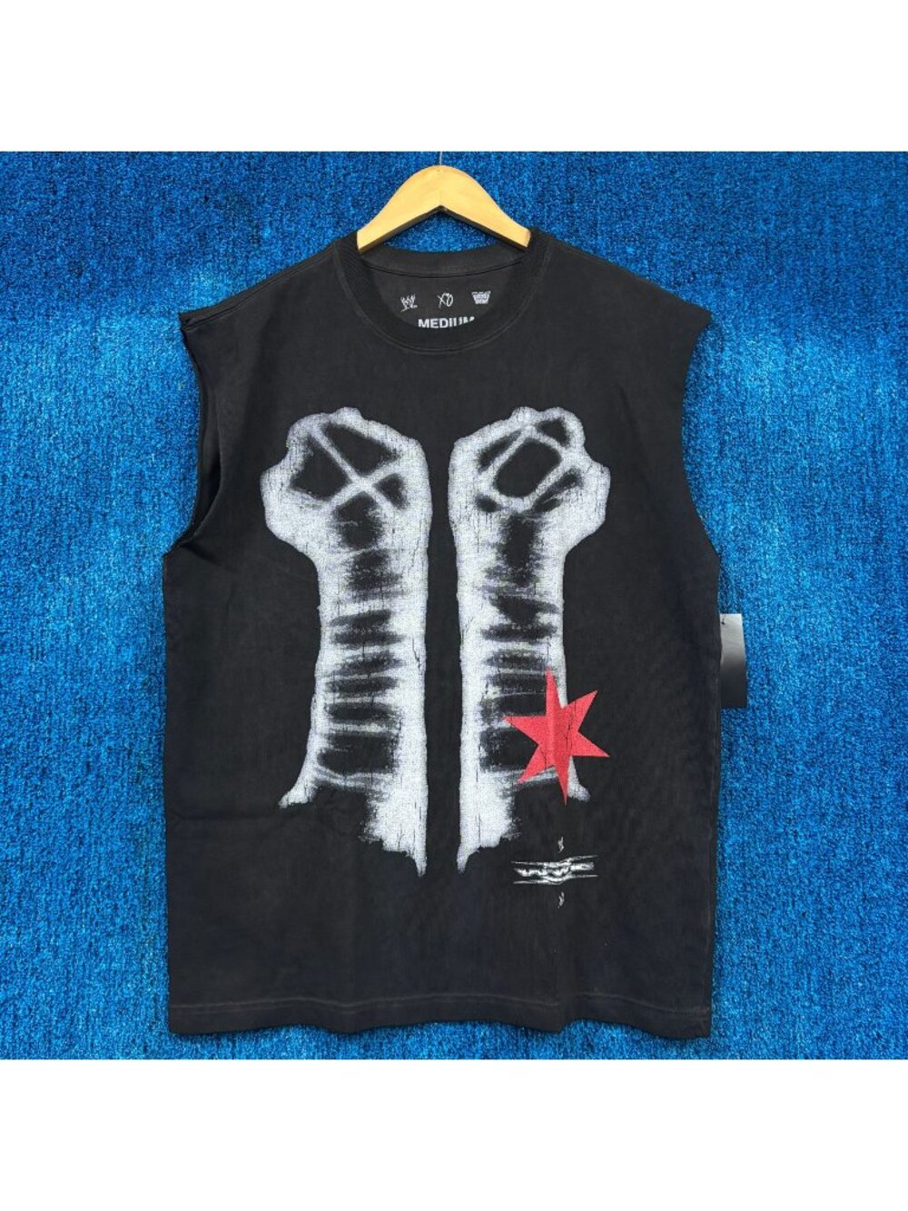 XO The Weeknd x WWE CM Punk Graphic Tank Size Medium